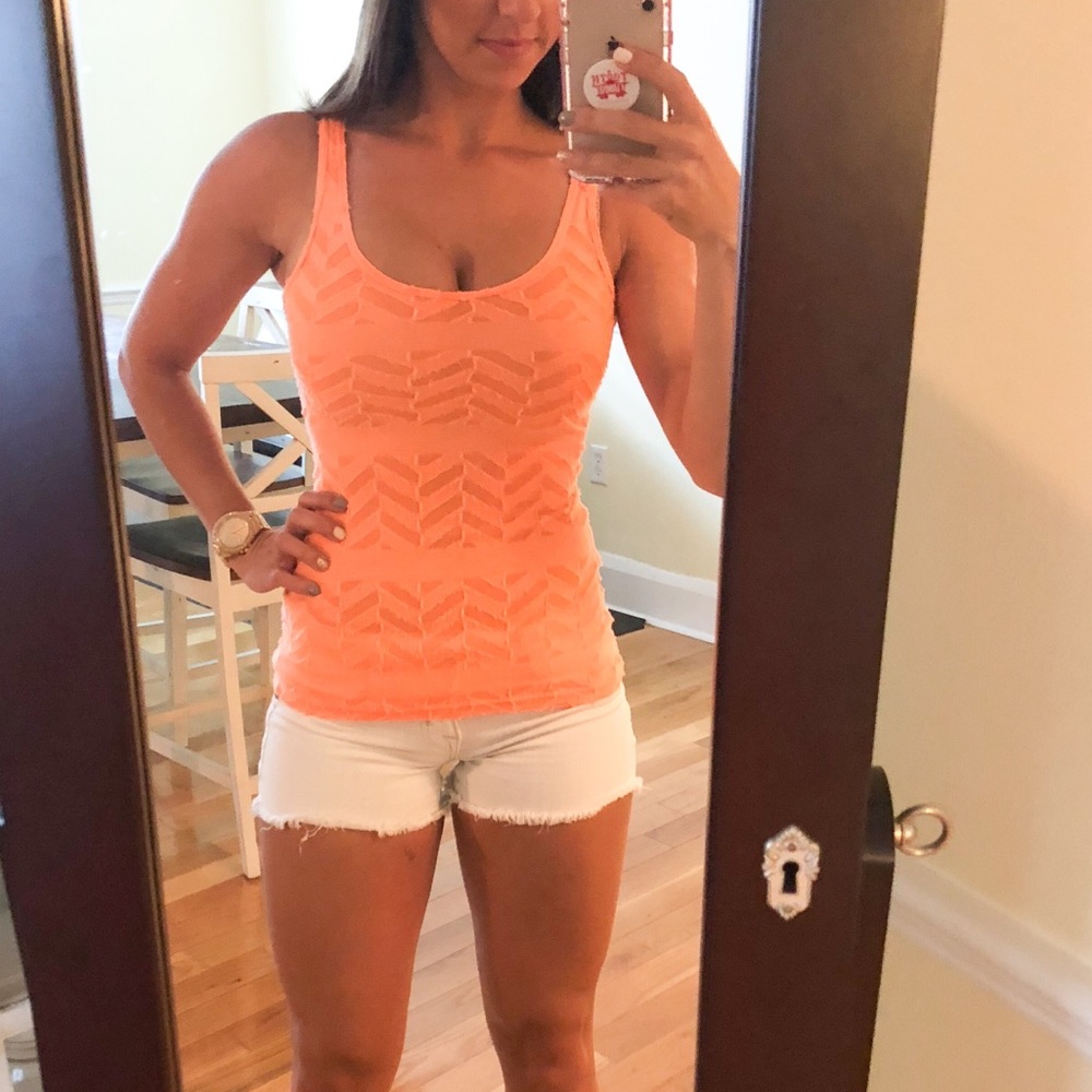Bright Orange BKE tank top 🍊